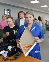 Открытие после ремонта обновленного буфета "Пятнашка" 